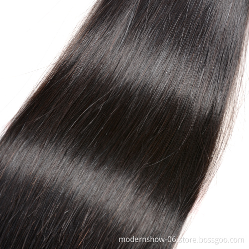 Factory Wholesale Better Virgin Cuticle Aligned Straight Wave Brazilian Human Hair Bundles